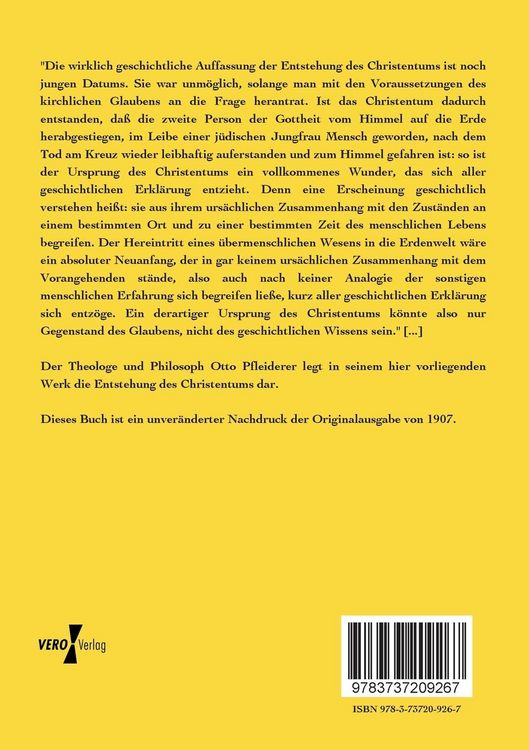 Produktbild: Die Entstehung des Christentums