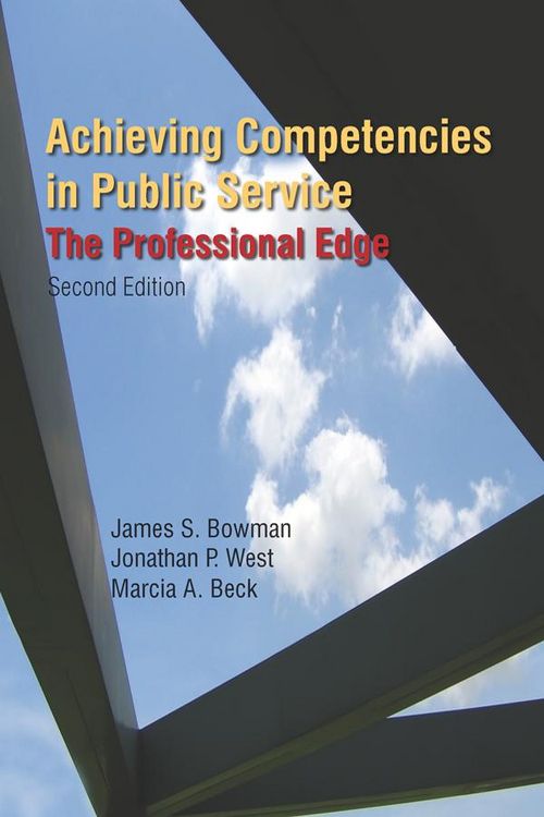 Produktbild: Achieving Competencies in Public Service: The Professional Edge