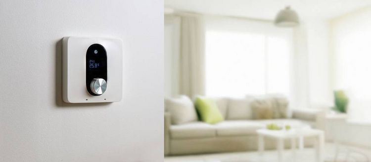 Produktbild: Shelly LinkedGo smartes Heizungsthermostat (Fu&szlig;boden) Fu&szlig;bodenheizungssteuerung, Raumthermostat Bluetooth, Wi-Fi