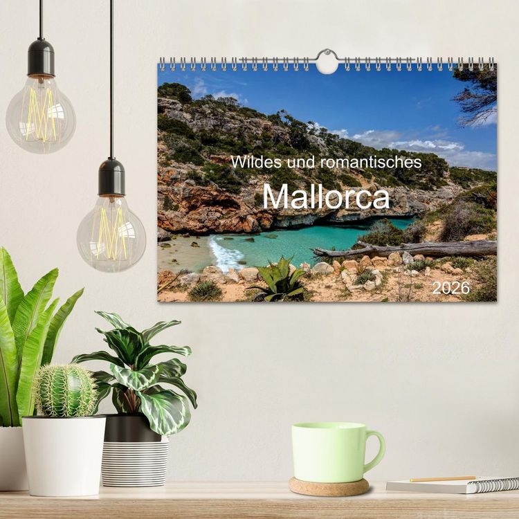 Produktbild: Wildes und romantisches Mallorca (Wandkalender 2026 DIN A4 quer), CALVENDO Monatskalender