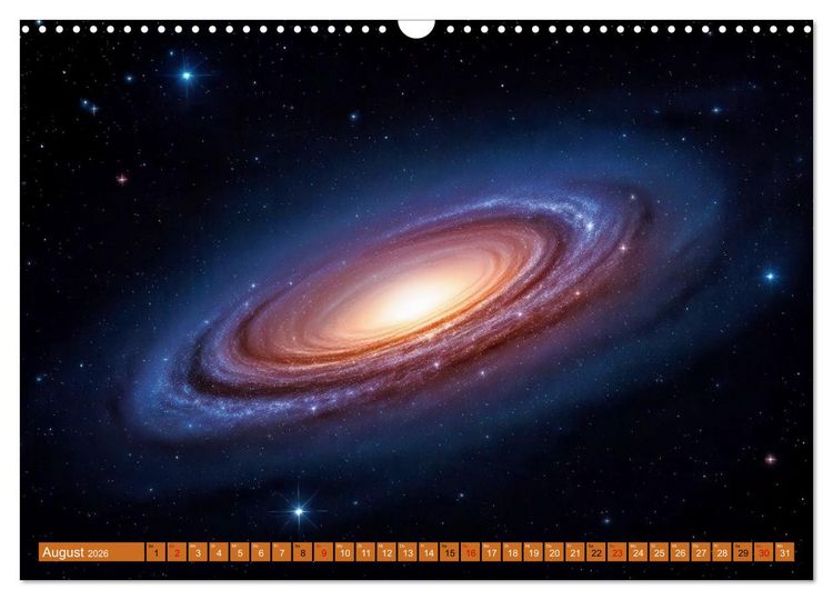 Produktbild: Gammablitze im Universum (Wandkalender 2026 DIN A3 quer), CALVENDO Monatskalender