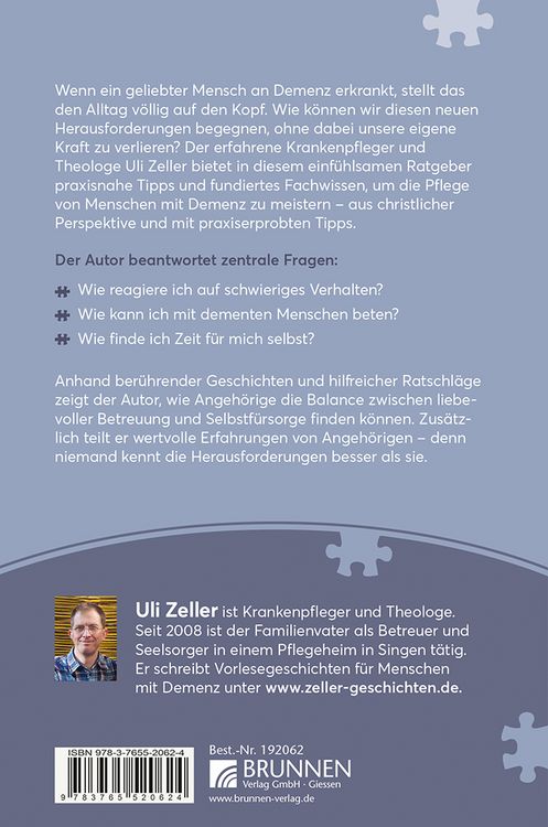 Menschen mit Demenz begleiten, ohne sich zu überfordern