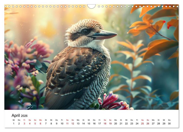 Produktbild: Wildes Down Under: Tiere des Australischen Kontinents (Wandkalender 2026 DIN A3 quer), CALVENDO Monatskalender