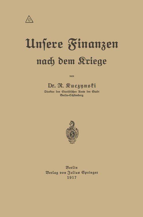 Produktbild: Unsere Finanzen nach dem Kriege