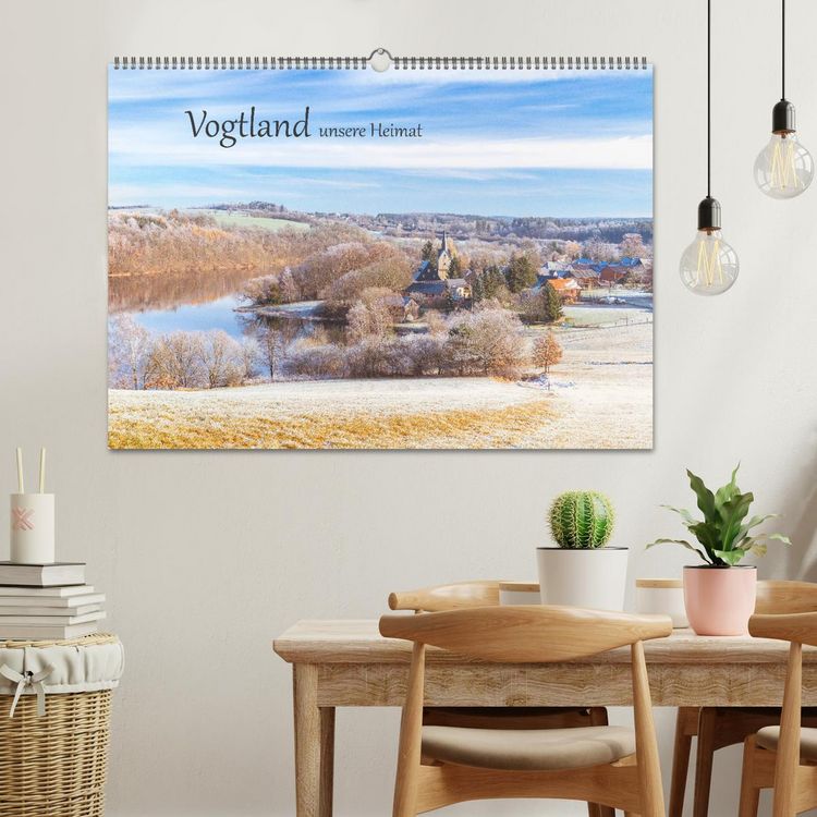 Produktbild: Vogtland - unsere Heimat (Wandkalender 2026 DIN A2 quer), CALVENDO Monatskalender