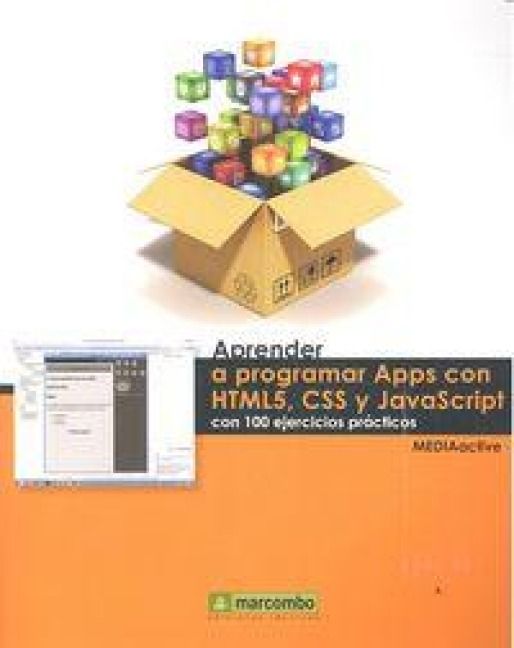 Produktbild: Aprender a programar APPS con HTML5, CSS y Javascript con 100 ejercicios pr&aacute;cticos