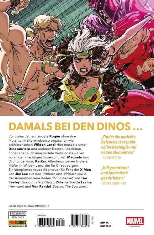 Produktbild: Rogue: Savage Land - Im Wilden Land