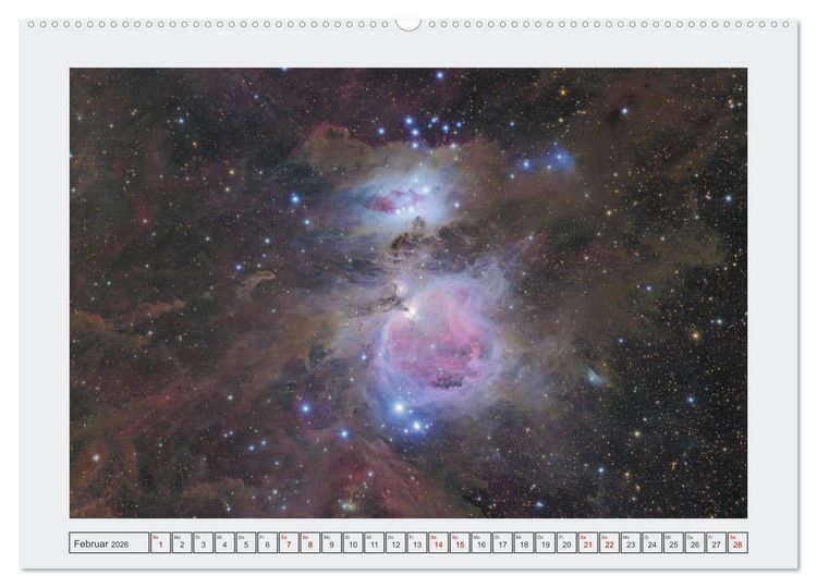 Produktbild: Himmelswelten (Wandkalender 2026 DIN A2 quer), CALVENDO Monatskalender