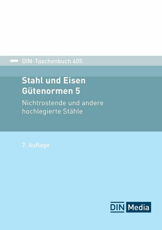 Produktbild: DIN-Taschenbuch 405