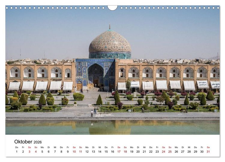 Produktbild: Der Iran - Zauber des Orients (Wandkalender 2026 DIN A3 quer), CALVENDO Monatskalender