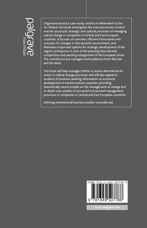 Produktbild: Change Management in Transition Economies