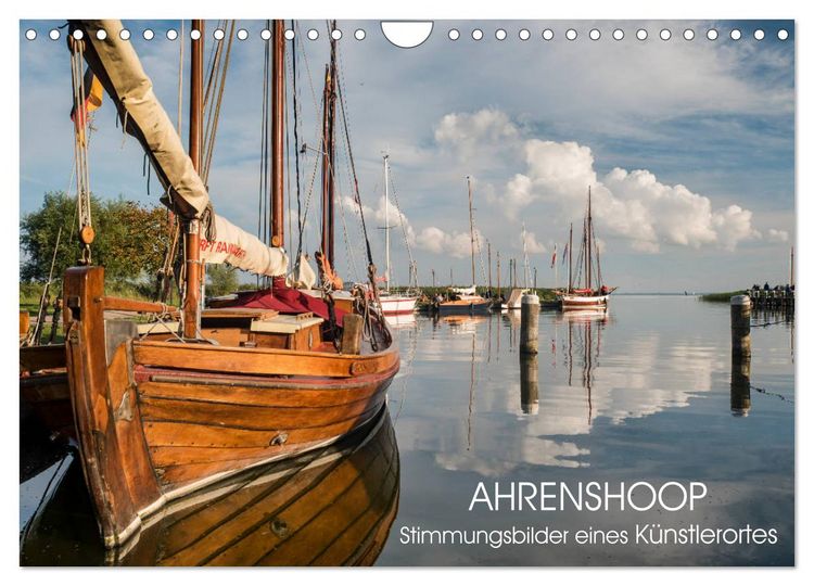 Produktbild: Ahrenshoop - Stimmungsbilder eines K&uuml;nstlerortes (Wandkalender 2026 DIN A4 quer), CALVENDO Monatskalender