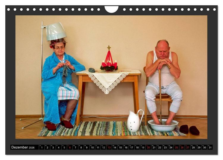 Produktbild: GSCHEIT BLED - Humorfotografie (Wandkalender 2026 DIN A4 quer), CALVENDO Monatskalender