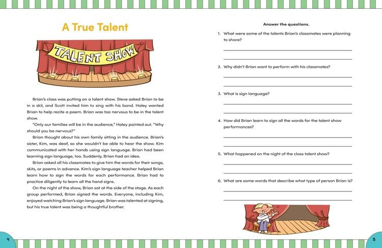 Produktbild: Reading Comprehension: Grade 4