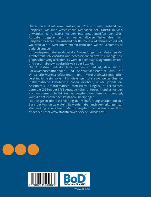 Produktbild: Einstieg in die Datenanalyse mit SPSS