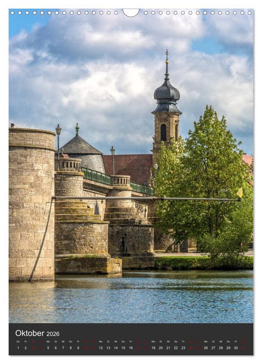 Produktbild: Kitzingen im Hochformat (Wandkalender 2026 DIN A3 hoch), CALVENDO Monatskalender