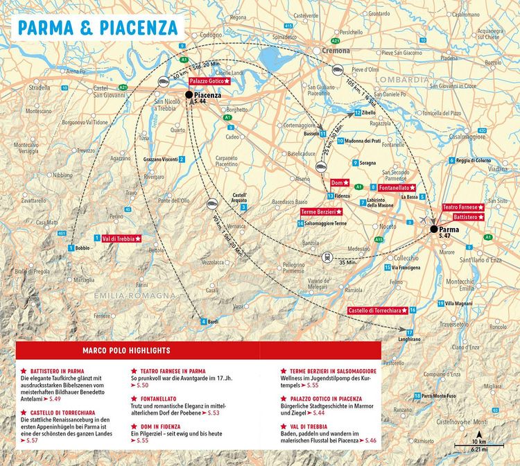 Produktbild: MARCO POLO Reisef&uuml;hrer Emilia-Romagna, Bologna, Parma, Ravenna
