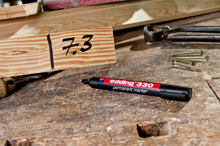 Produktbild: edding 330 Permanentmarker blau