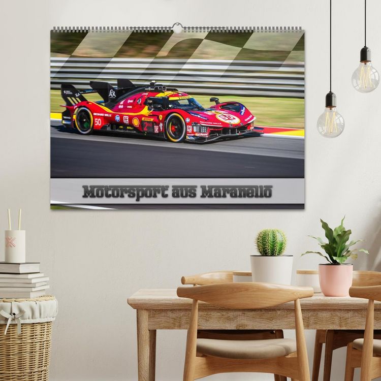 Produktbild: Motorsport aus Maranello (Wandkalender 2026 DIN A2 quer), CALVENDO Monatskalender