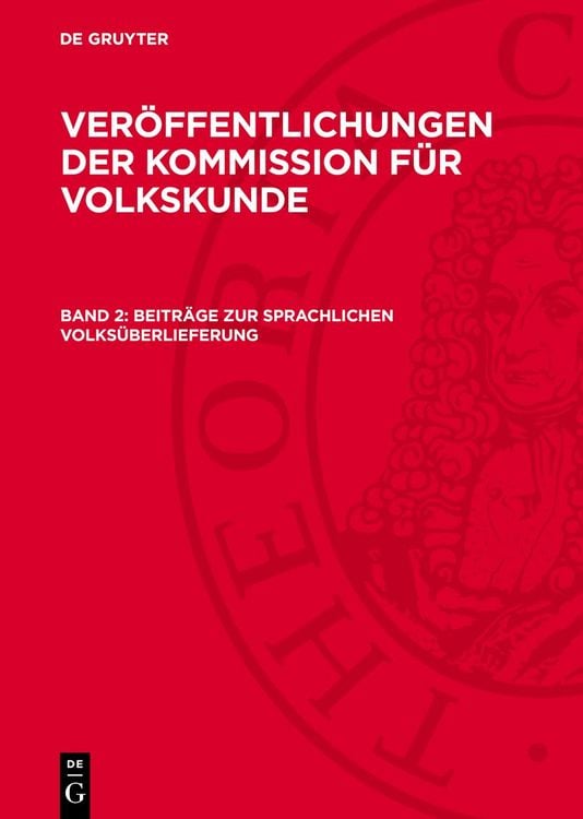 Produktbild: Beitr&auml;ge zur sprachlichen Volks&uuml;berlieferung