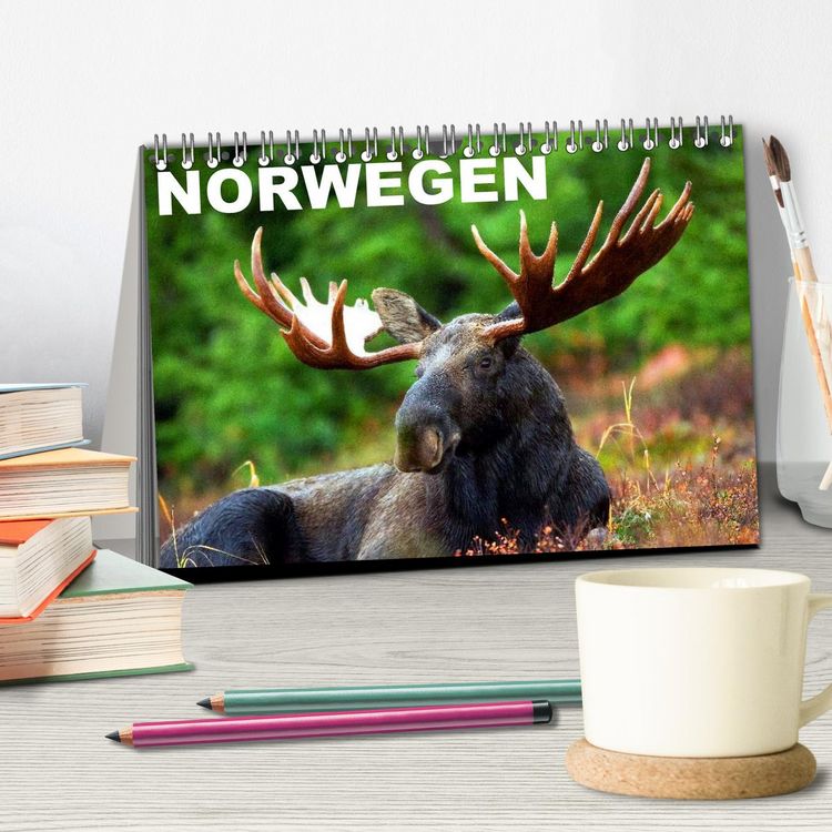 Produktbild: Norwegen (Tischkalender 2026 DIN A5 quer), CALVENDO Monatskalender