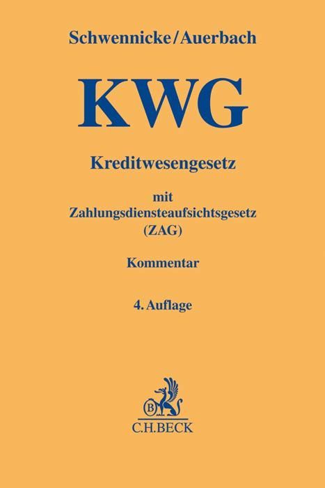 Produktbild: Kreditwesengesetz (KWG) mit Zahlungsdiensteaufsichtsgesetz (ZAG)