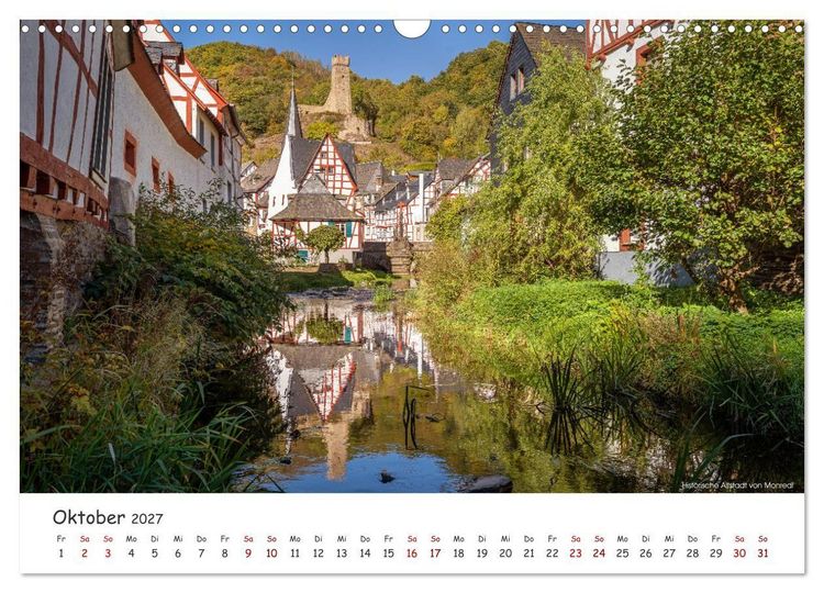 Produktbild: Heimat Entdecken - Sagenhafte Eifel (Wandkalender 2027 DIN A3 quer), CALVENDO Monatskalender