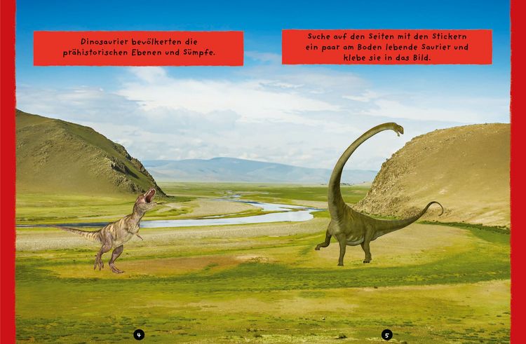 Produktbild: Dein Stickerabenteuer &ndash; Dinosaurier