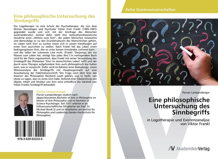 Produktbild: Eine philosophische Untersuchung des Sinnbegriffs