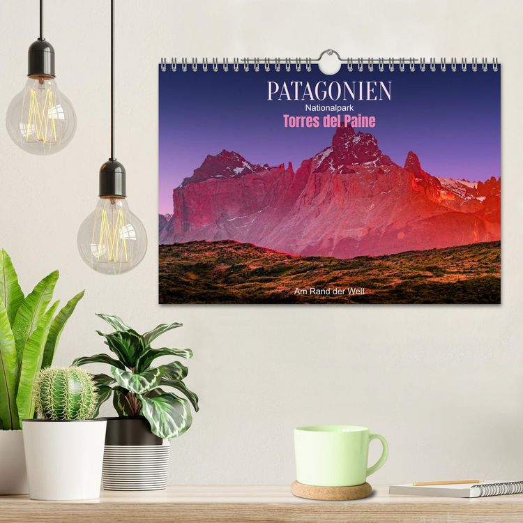 Produktbild: Patagonien, Torres del Paine Nationalpark: Am Rand der Welt (Wandkalender 2026 DIN A4 quer), CALVENDO Monatskalender