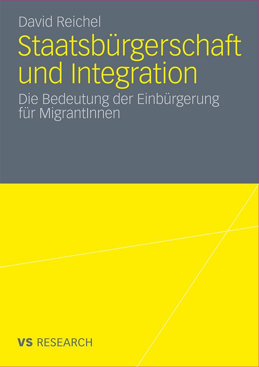 Produktbild: Staatsb&uuml;rgerschaft und Integration