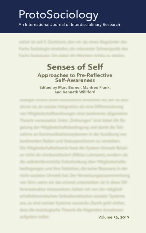 Produktbild: Senses of Self: Approaches to Pre-Reflective Self-Awareness