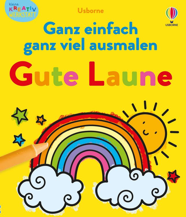 Produktbild: Kleine Kreativ-Werkstatt: Ganz einfach ganz viel ausmalen - Gute Laune