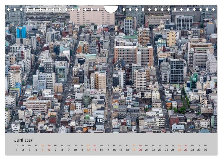 Produktbild: Tokio. Die faszinierende Metropole Japans (Wandkalender 2027 DIN A4 quer), CALVENDO Monatskalender
