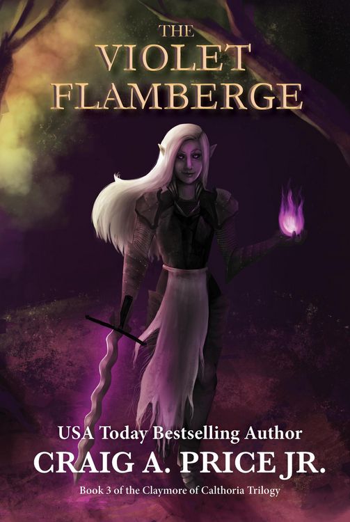 Produktbild: The Violet Flamberge (Claymore of Calthoria, #3)