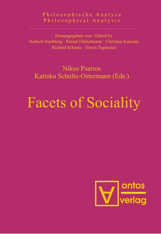 Produktbild: Facets of Sociality