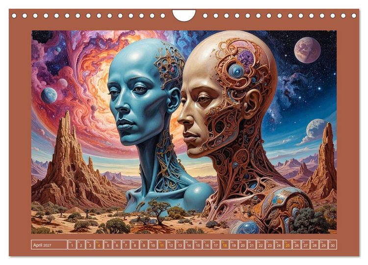 Produktbild: Bewusstseinsdialoge (Wandkalender 2027 DIN A4 quer), CALVENDO Monatskalender