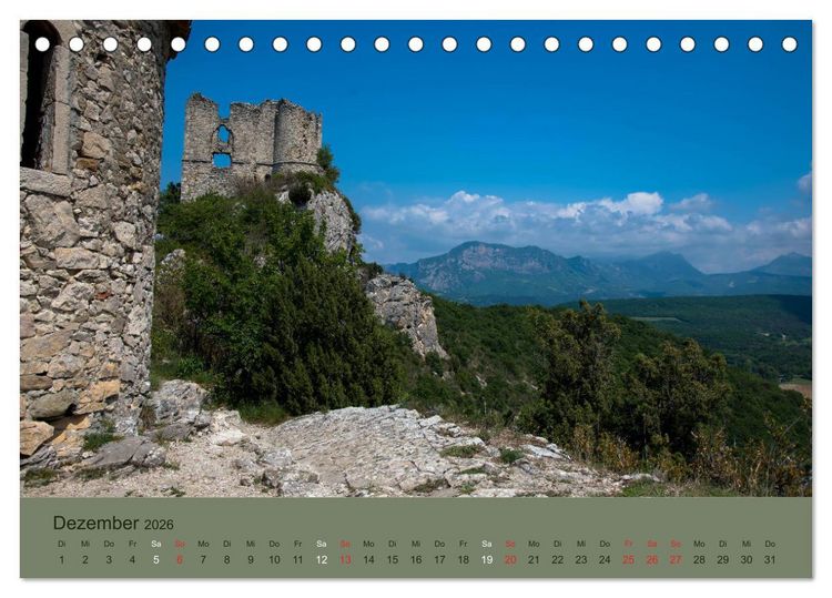 Produktbild: Provenzalisches Drome (Tischkalender 2026 DIN A5 quer), CALVENDO Monatskalender