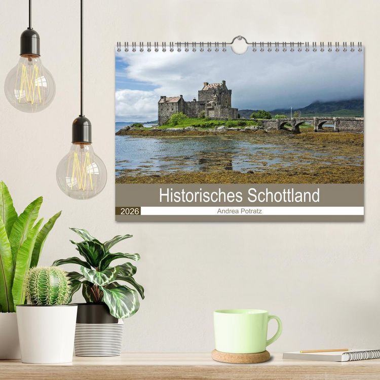 Produktbild: Historisches Schottland (Wandkalender 2026 DIN A4 quer), CALVENDO Monatskalender