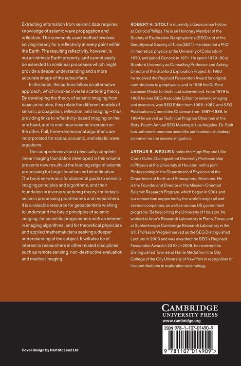 Produktbild: Seismic Imaging and Inversion