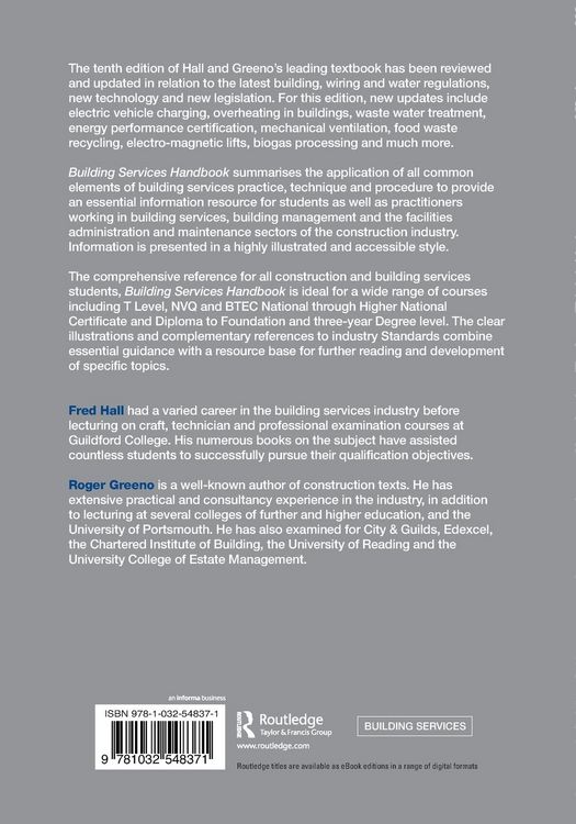 Produktbild: Building Services Handbook
