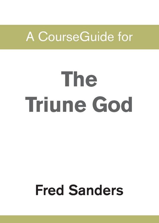 Produktbild: A CourseGuide for The Triune God