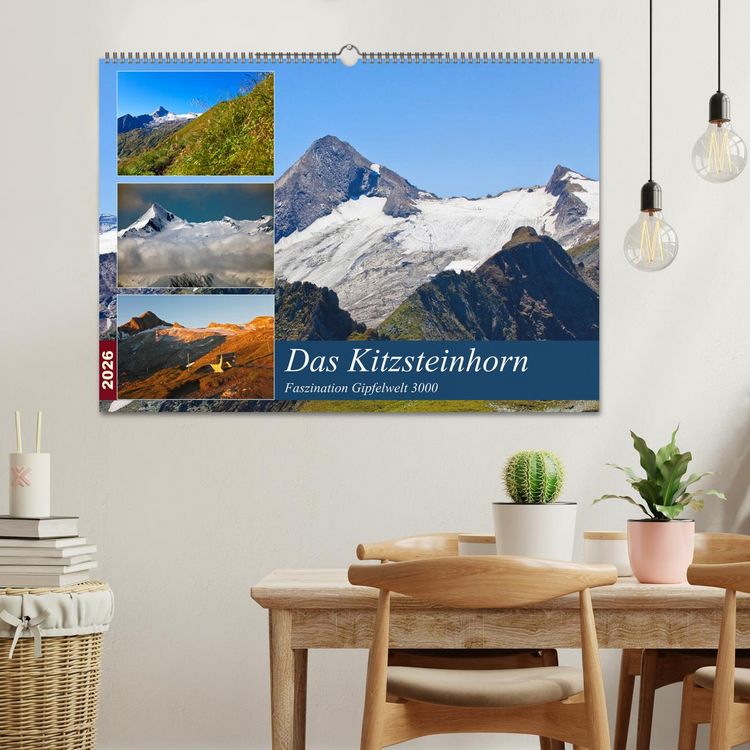 Produktbild: Das Kitzsteinhorn (Wandkalender 2026 DIN A2 quer), CALVENDO Monatskalender