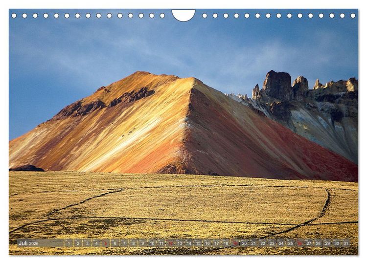 Produktbild: Bolivien - Eine Wanderreise (Wandkalender 2026 DIN A4 quer), CALVENDO Monatskalender