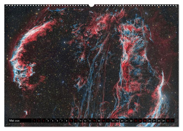 Produktbild: Deepsky 2026 (Wandkalender 2026 DIN A2 quer), CALVENDO Monatskalender