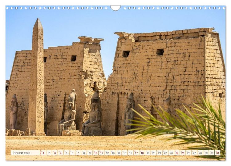 Produktbild: Pharaonisches &Auml;gypten (Wandkalender 2026 DIN A3 quer), CALVENDO Monatskalender