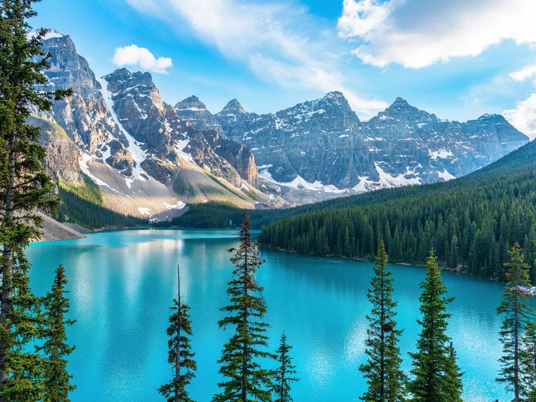 Produktbild: CALVENDO Puzzle Ein Motiv aus dem Kalender Unterwegs in Kanadas Westen | 1000 Teile Lege-Gr&ouml;&szlig;e 64x48cm Foto-Puzzle f&uuml;r gl&uuml;ckliche Stunden