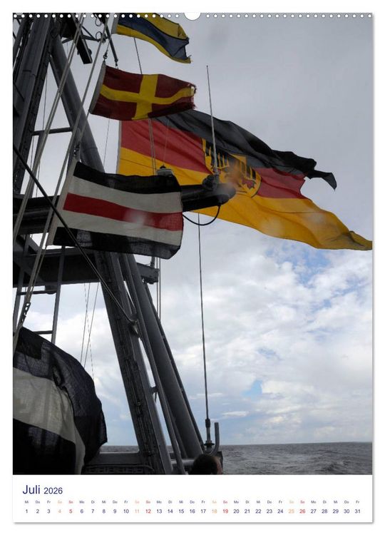 Produktbild: Die Boote vom 7. SG (Wandkalender 2026 DIN A2 hoch), CALVENDO Monatskalender