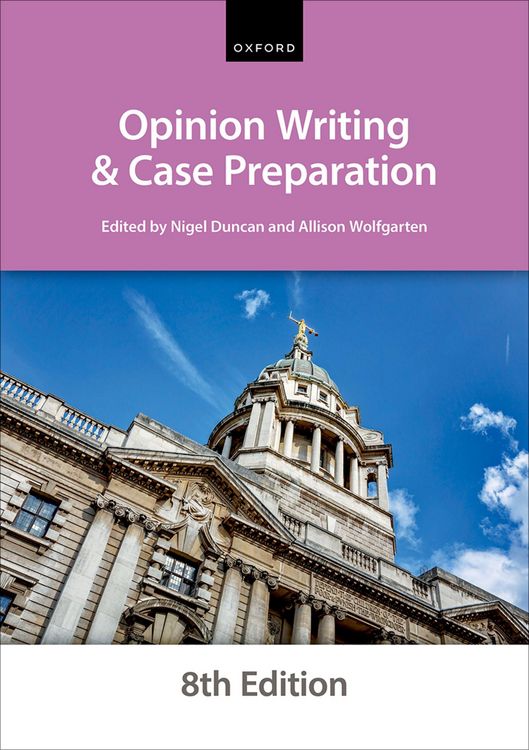 Produktbild: Opinion Writing and Case Preparation