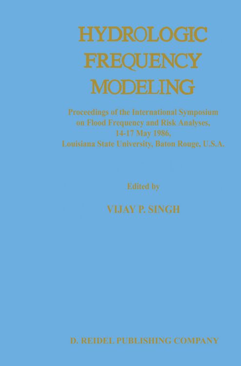 Produktbild: Hydrologic Frequency Modeling